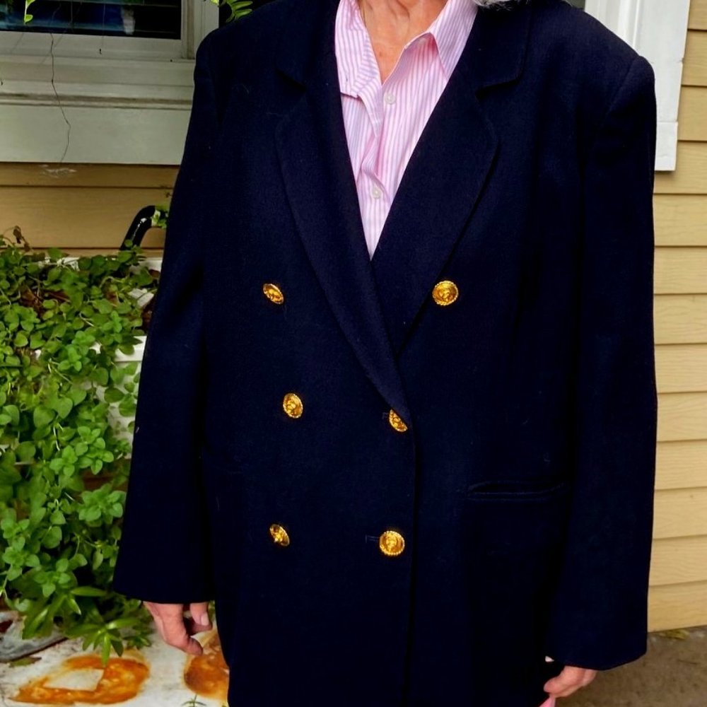 Jones of New York  Blue Wool Jacket